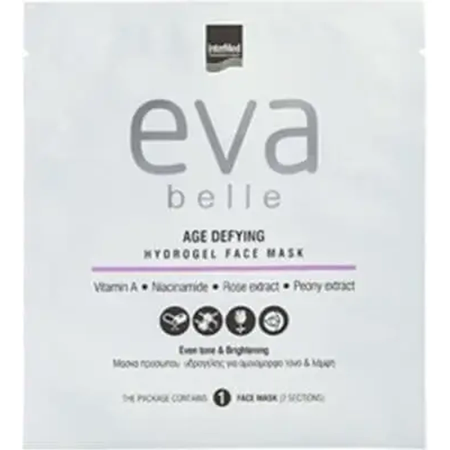 EVA Belle Age Defying Hydrogel Face Mask — гидрогелевая маска для лица, придающая коже ровный тон и сияние, 1 шт.: цены и характеристики