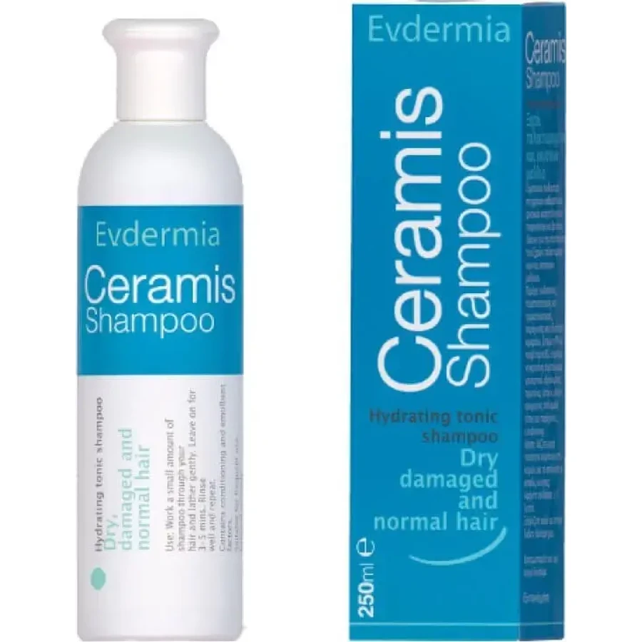 EVDERMIA Ceramis Shampoo Тонізуючий шампунь для сухого, пошкодженого та нормального волосся 250 мл: ціни та характеристики