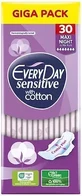 EVERYDAY Giga Pack Sensitive з бавовною Maxi Night Ultra Plus, 30 штук