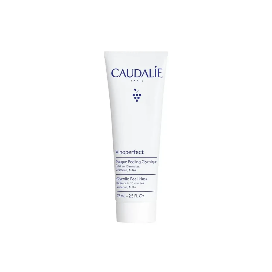 Caudalie | Vinoperfect Glycolic Peel Mask — нежная отшелушивающая маска для сияния и блеска кожи. Равномерный тон | 75 мл: цены и характеристики