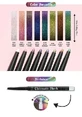 J.Cat Beauty Chromatic Shock 24/7 Xtreme Eyeliner 108, подводка для глаз с металлическим блеском, 0,22 г