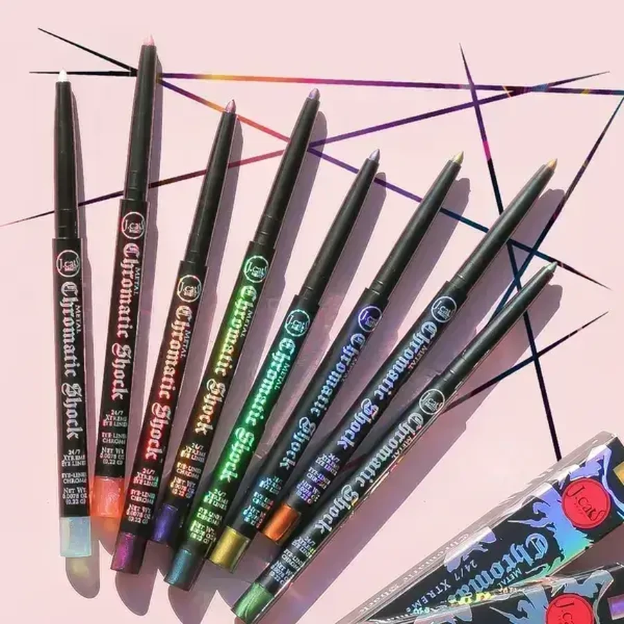 J.Cat Beauty Chromatic Shock 24/7 Xtreme Eyeliner 108, подводка для глаз с металлическим блеском, 0,22 г: цены и характеристики