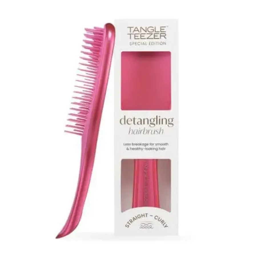 AMBITAS Tangle Teezer The Ultimate Detangler Щетка для волос Специальная серия Щетка для прямых и вьющихся волос, облегчающая расчесывание, цвет «Фуксия»: цены и характеристики