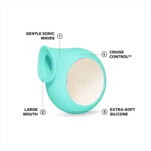 LELO Sila Cruise, ультразвуковий стимулятор клітора, Aqua, 1 шт.