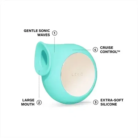 LELO Sila Cruise, ультразвуковий стимулятор клітора, Aqua, 1 шт.: ціни та характеристики