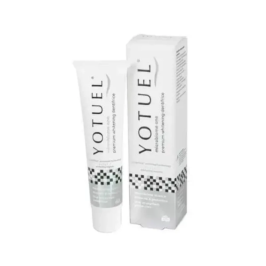 YOTUEL Microbiome One Premium — отбеливающая зубная паста с металлами и пребиотиками, 100 мл: цены и характеристики