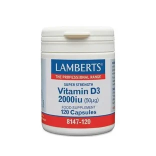 LAMBERTS Витамин D3 1000 МЕ (25 мкг) 120 капсул