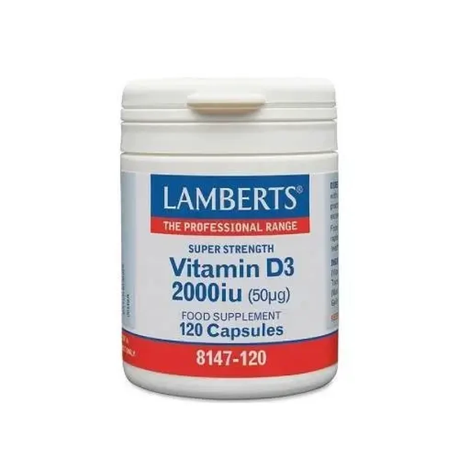 LAMBERTS Витамин D3 1000 МЕ (25 мкг) 120 капсул: цены и характеристики