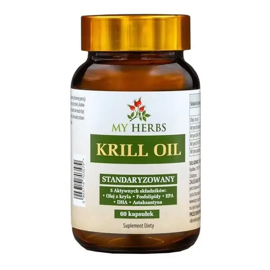 My Herbs Krill Oil, капсулы, 60 шт.: цены и характеристики