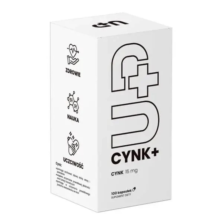 UP Cynk+, капсули, 100 шт.: ціни та характеристики