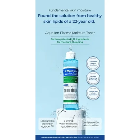 Dr.Melaxin Aqua Ion Plasma Watery Tonert, увлажняющий тоник, 200 мл: цены и характеристики