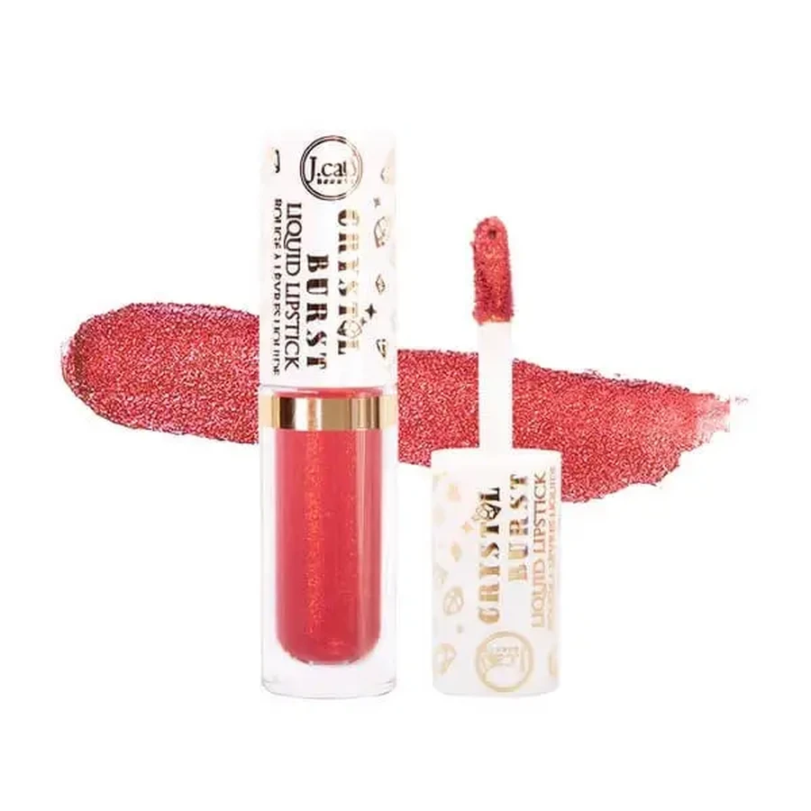 J.Cat Beauty Crystal Burst Liquid Lipstick, блеск для губ с блестками 101 Mind Reader, 0,8 г: цены и характеристики