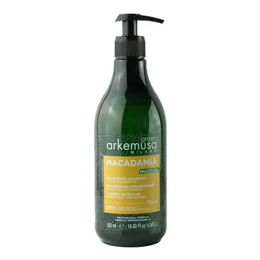 Green Arkemusa Milano Macadamia, зволожуючий шампунь, 500 мл: ціни та характеристики