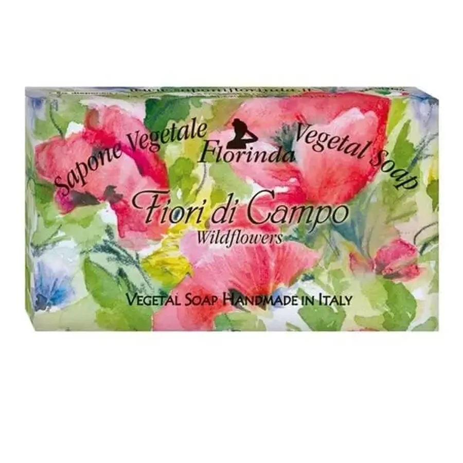 Florinda, натуральне рослинне мило, польові квіти, 100 г: ціни та характеристики