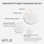 APLB Bakuchiol Propolis Ampoule, заспокійлива сироватка для обличчя з бакучіолом і прополісом, 40 мл: ціни та характеристики