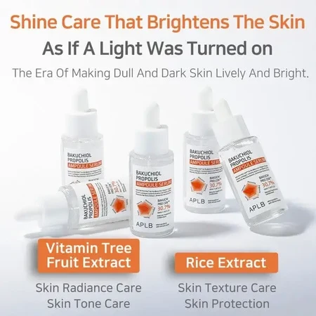 APLB Bakuchiol Propolis Ampoule, заспокійлива сироватка для обличчя з бакучіолом і прополісом, 40 мл: ціни та характеристики