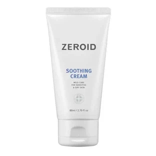 Zeroid Soothing Cream, заспокійливий крем для сухої та чутливої шкіри, 80 мл