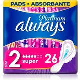 ALWAYS Ultra Platinum длинные прокладки с крылышками № 2, 26 штук