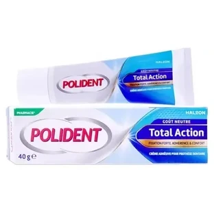 Polident Corega Total Action — крем для фиксации зубных протезов, 40 г