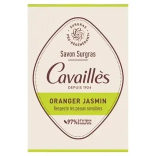 Увлажняющее мыло с ароматом апельсина и жасмина Cavaillès, 100 г