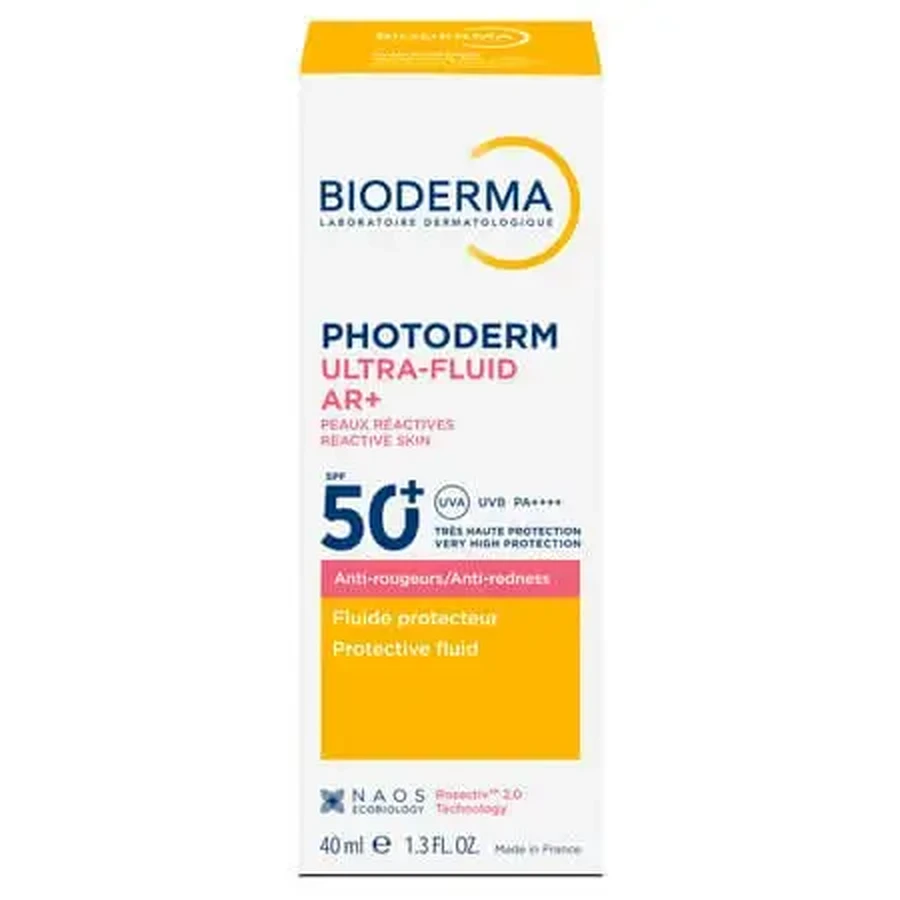 Засіб із сонцезахистом SPF50+ Photoderm Ultra AR+, 40 мл, Bioderma: ціни та характеристики