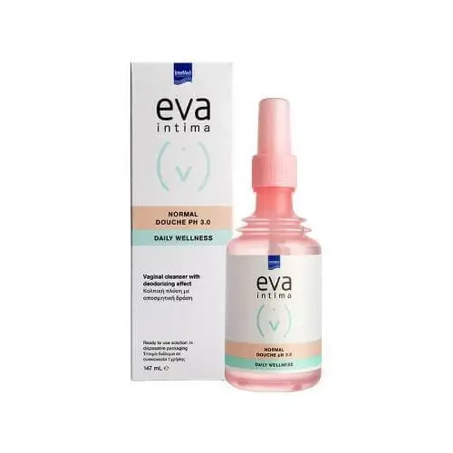 INTERMED Eva Intima Normal — вагинальный душ с дезодорирующим действием, pH 3,0, 147 мл: цены и характеристики