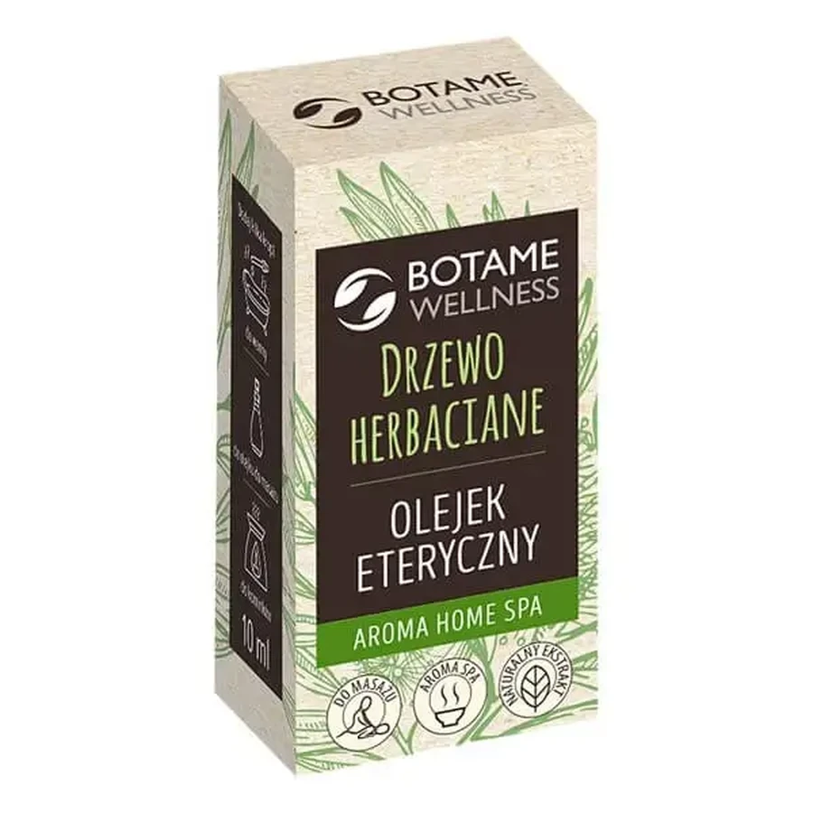 Botame Wellness, эфирное масло чайного дерева, 10 мл: цены и характеристики