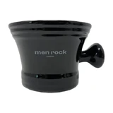 Men Rock Porcelain Shaving Bowl, порцелянова миска-тигель для гоління, 1 шт.