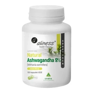 Aliness Natural Ashwagandha 9 %, капсулы, 100 шт.
