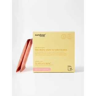 Sundose Everyday For Skin Anti-Aging, пакетики с порошком, вкус «малина-лимон», 15 шт.