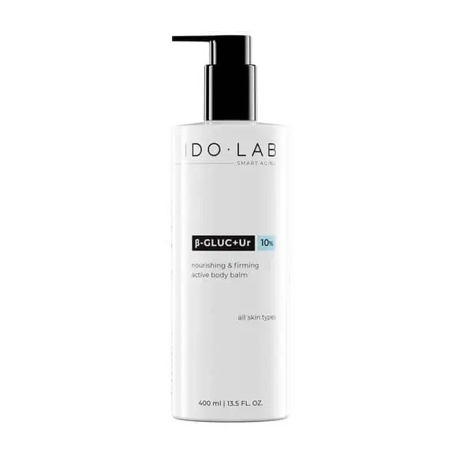 IDO LAB B-GLUC+Ur, відновлюючий активний бальзам для тіла, 400 мл: ціни та характеристики