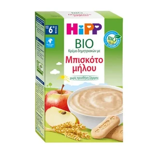 HIPP Bio Baby Cream зі смаком яблучного печива. Від 6 місяців. 200 г