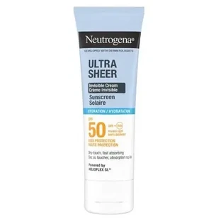 Neutrogena Ultra Sheer Invisible Увлажняющий солнцезащитный крем SPF 50, 50 мл