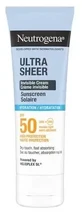 Neutrogena Ultra Sheer Invisible Увлажняющий солнцезащитный крем SPF 50, 50 мл