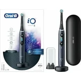 Електрична зубна щітка ORAL-B iO Series 8 Magnetic Black Onyx. Нова технологія з таймером і датчиком тиску, чорного кольору