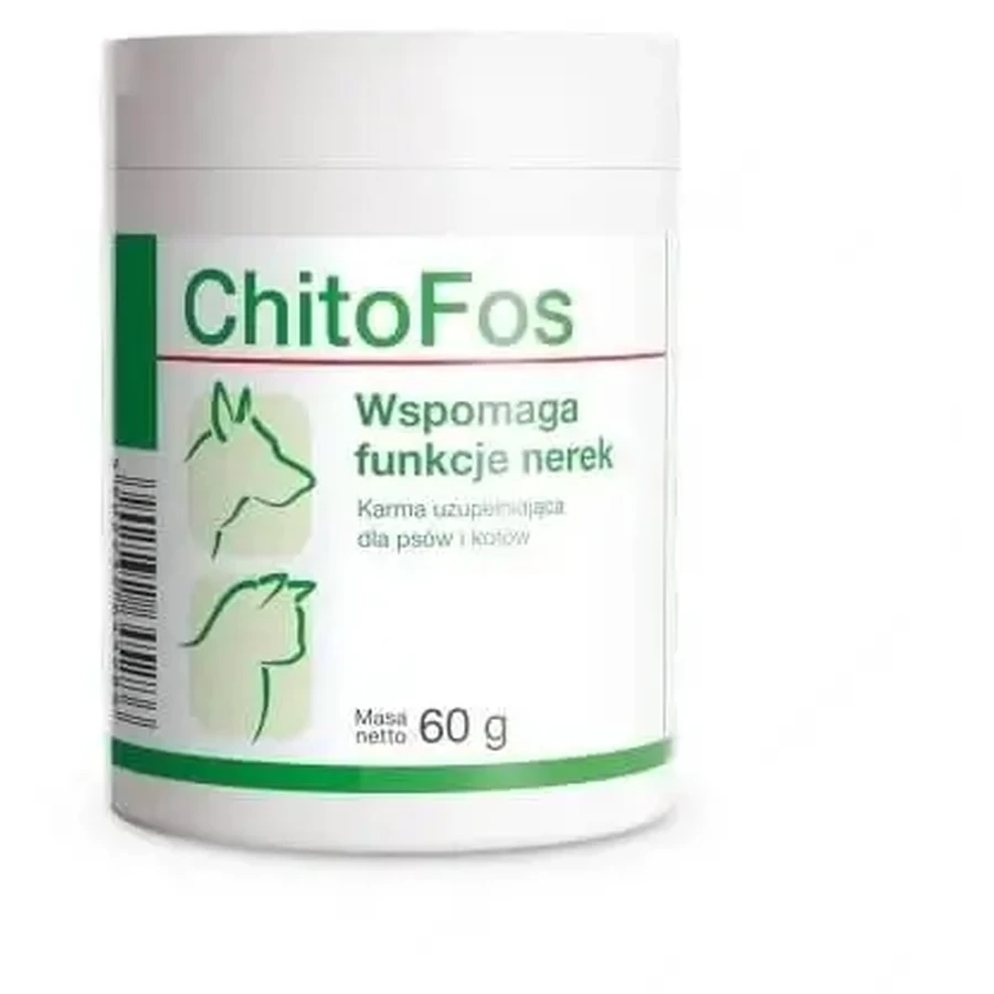 Dolvit Chitofos — підтримка функції нирок у котів, 60 г: ціни та характеристики