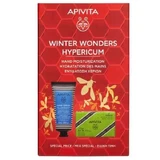 APIVITA Акція 2025 «Зимові дива» Hypericum Акція Крем для рук для сухої та потрісканої шкіри 50 мл та Натуральне мило з оливками 125 г