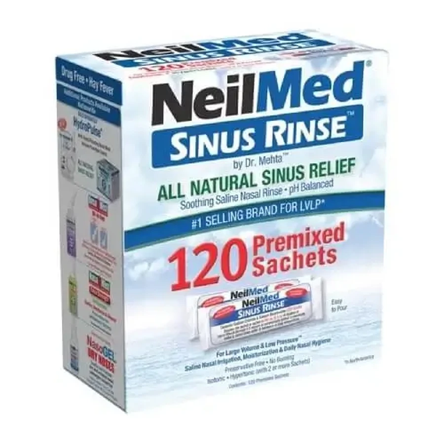 NEILMED Sinus Rinse Запасные части, 120 пакетиков: цены и характеристики