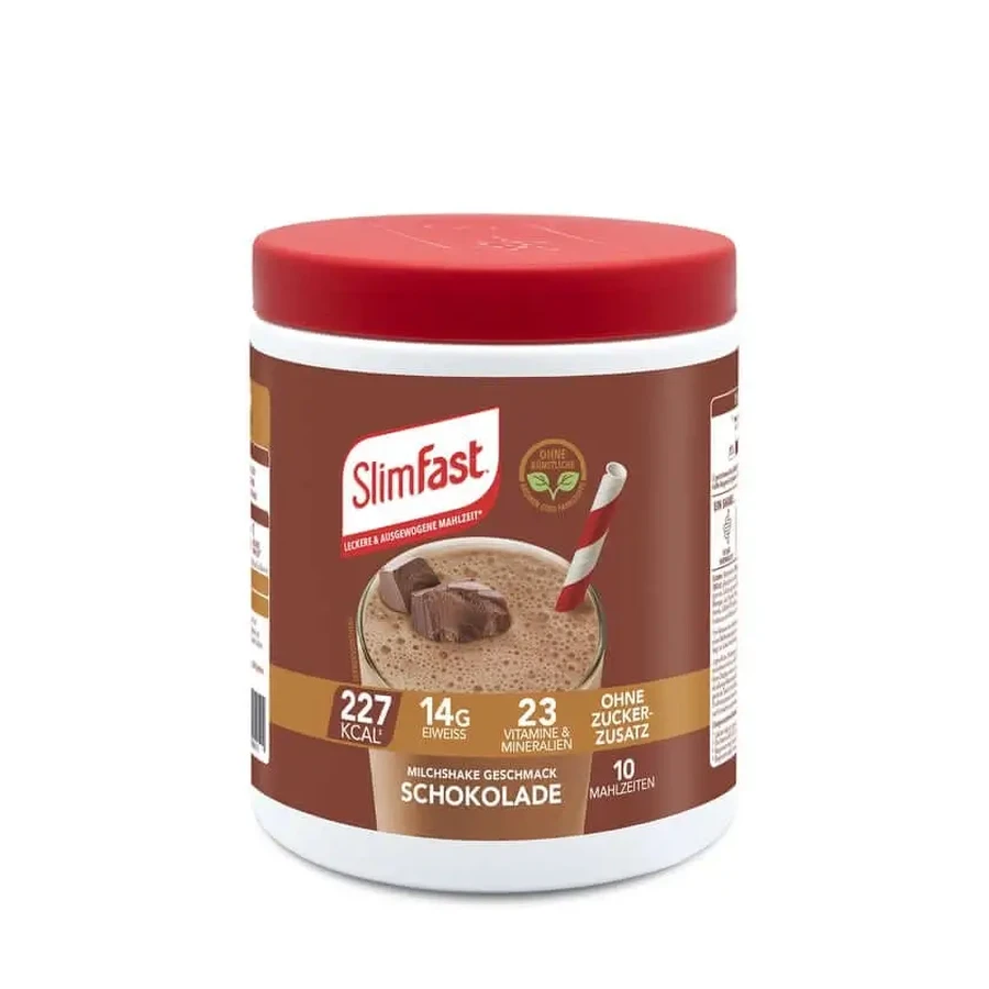 SLIM FAST, порошок со вкусом шоколада, 375 г: цены и характеристики