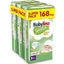 BABYLINO М'які дитячі підгузки з ніжного бавовни №3, 4–9 кг (56×3), 168 штук, Super Pack
