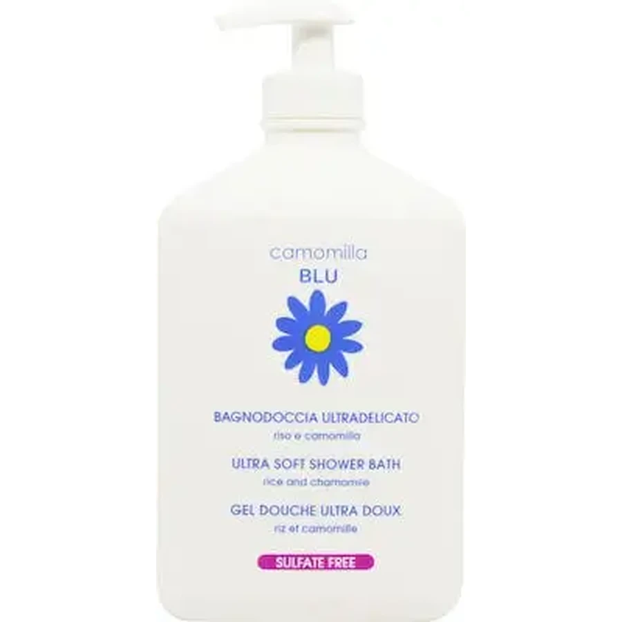 CAMOMILLA Blu Ultra Soft Shower Bath Rice & Chamomile Sulfate Free — ультрамягкое средство для душа и ванны без сульфатов, 500 мл: цены и характеристики