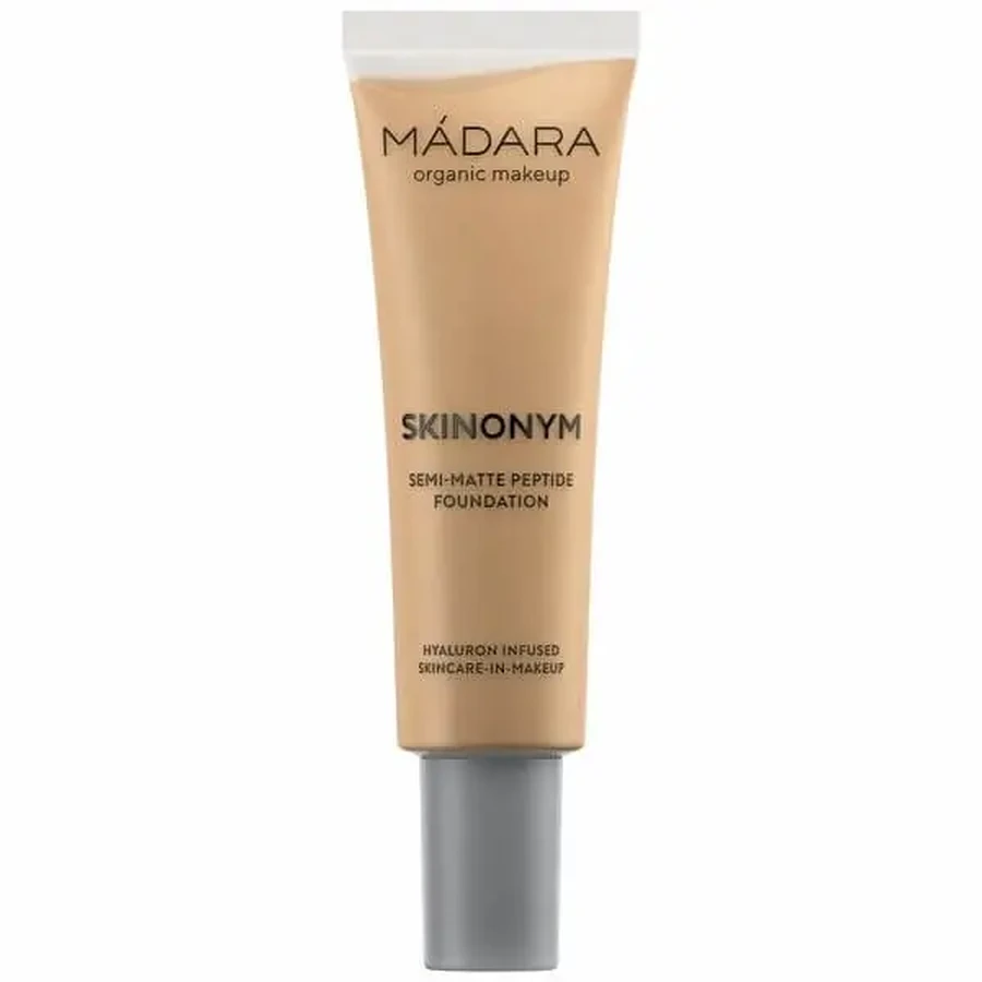 Madara, Skinonym, Напівматовий пептидний тональний крем, #50 Golden Sand, 30 мл: ціни та характеристики