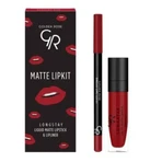 Golden Rose Matte Lipkit, набор для макияжа губ, красный, 7,6 г: цены и характеристики