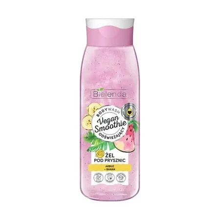 Bielenda Vegan Smoothie, гель для душу «Кавун + банан», 400 г: ціни та характеристики