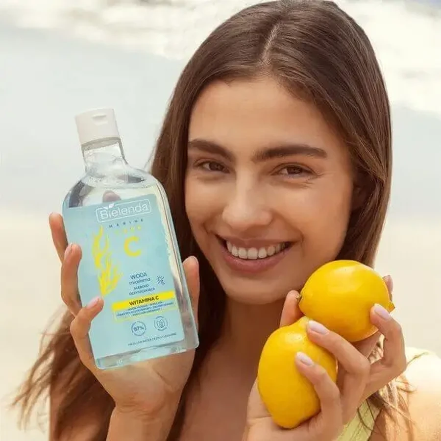 Bielenda C Marine Care, глубоко очищающая мицеллярная вода с витамином С, 400 мл: цены и характеристики