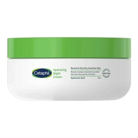 Cetaphil Hydrating Night Cream, увлажняющий крем для лица на ночь, 48 г: цены и характеристики