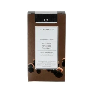 KORRES Argan Oil Advanced Colorant Краска для волос 1.0 Натуральный черный