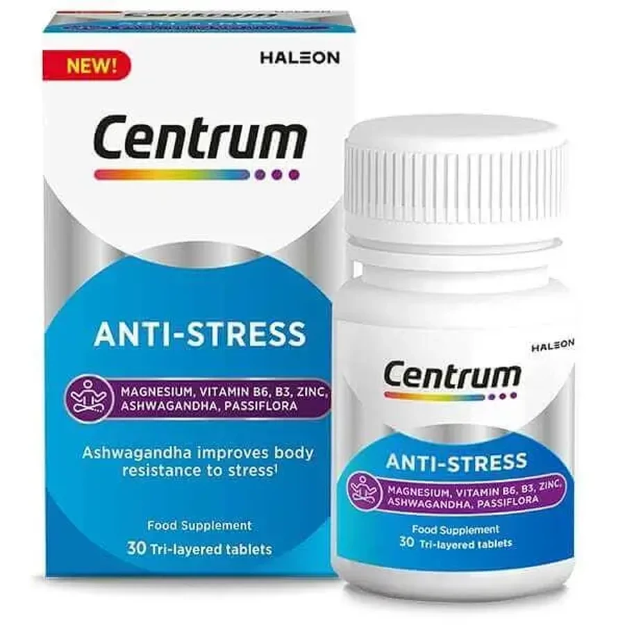 CENTRUM Anti-Stress, 30 таблеток: цены и характеристики