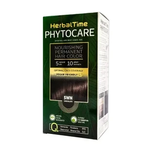 Herbal Time Phytocare, краска для волос 5WN, шоколадный, 130 мл