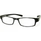 EYELEADE 114 Очки для пресбиопии, чёрные с зернистой текстурой, 1,00